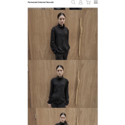 머듈 넥집업 블랙
