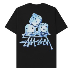 스투시 멜티드 티셔츠 블랙
