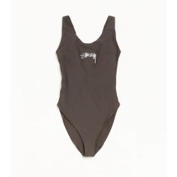 Stussy) SURF STOCK ONE PIECE SWIMSUIT