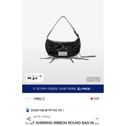 마뗑킴 리본 라운드백